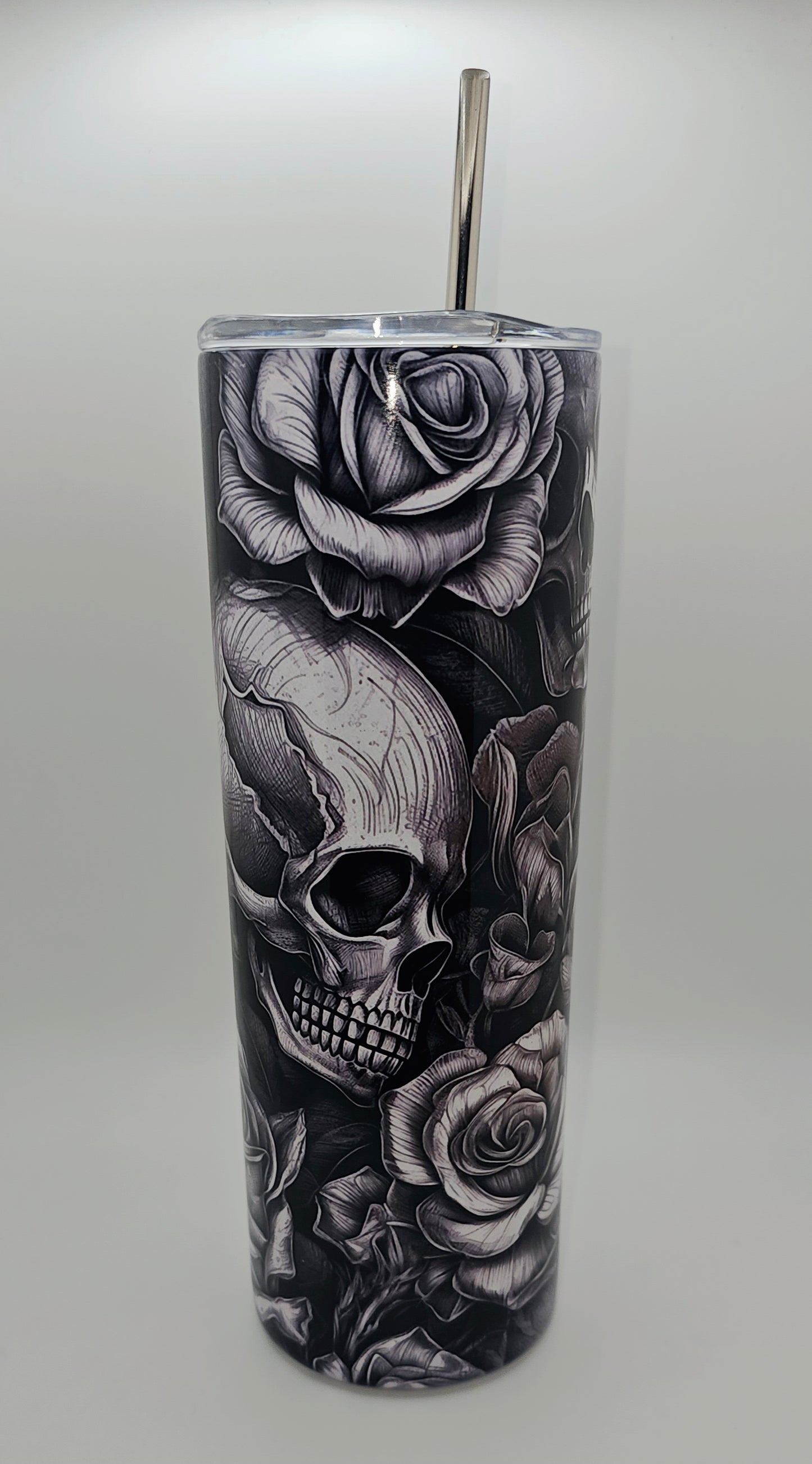 SKULLS AND ROSES